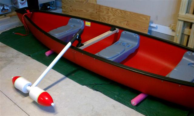  Folks -- Rigging a Canoe for Fishing (Done Cheap!) : Kayak Rigging